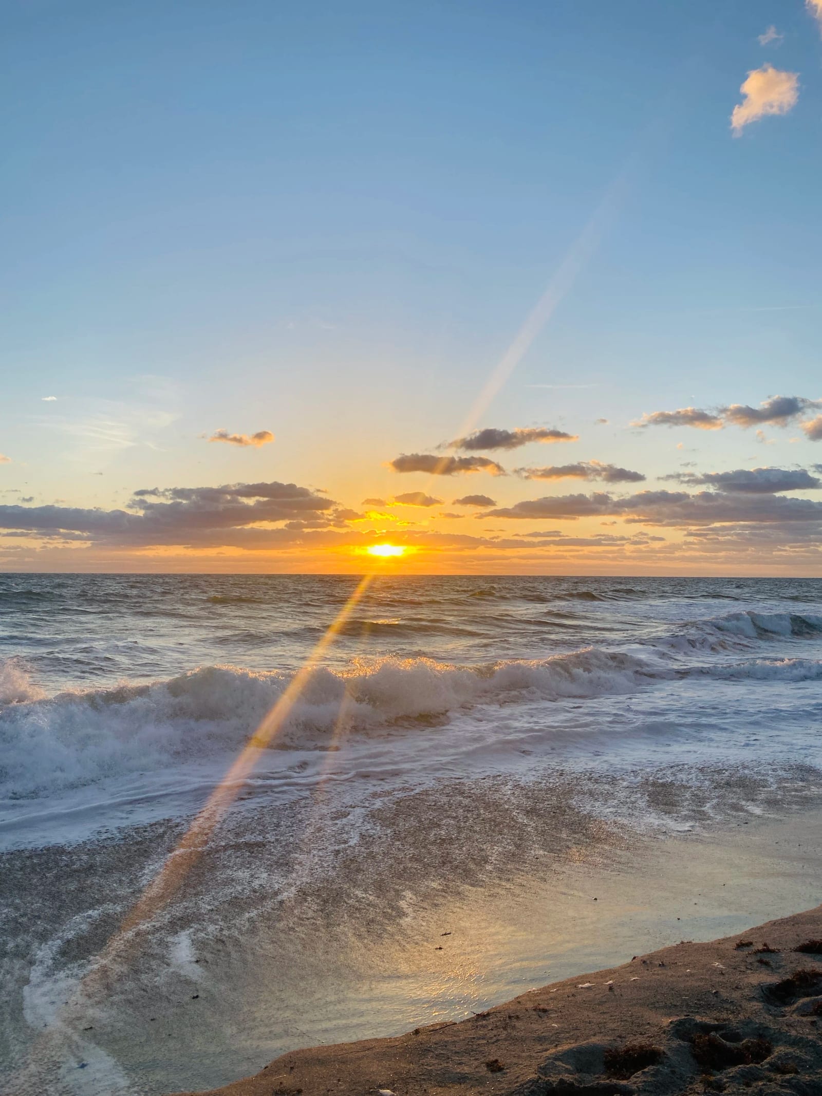 Monday's sunrise